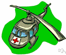 medivac - the evacuation of persons (usually by air transportation) to a place where they can receive medical care
