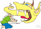 trembler - one who quakes and trembles with (or as with) fear