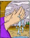 wash one's hands
