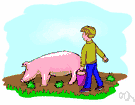 farm boy - a boy who has grown up on a farm