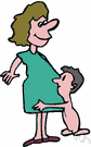 mother's boy - a boy excessively attached to his mother