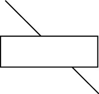 Fig. I10 Poggendorffs illusion