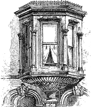 bay window sketch