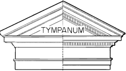 tympanum architecture