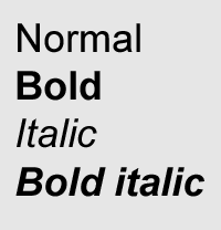 Italic Font Article About Italic Font By The Free Dictionary