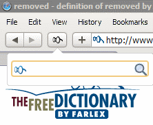 Access The Free Dictionary from Anywhere