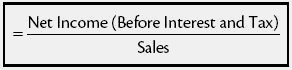 Return on Sales financial definition of Return on Sales