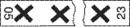 closed runway marking