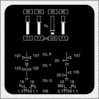 engine-indicating and crew-alerting system (EICAS)