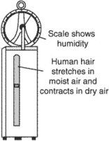 hairline hygrometer