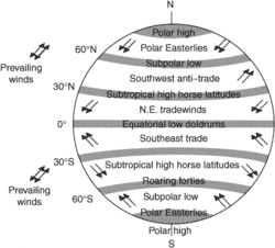 Planetary winds | Article about planetary winds by The Free Dictionary