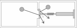 Type of device that emulates mechanically the actions of Maxwell's demon