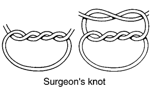 Surgeons Knot - How to tie a Surgeon's Knot