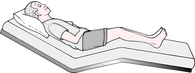 semi recumbent position