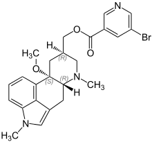 Nicergoline Structure V.1.svg