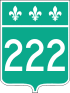 Route 222 shield