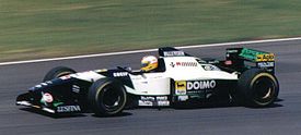 Luca Badoer 1995 Britain.jpg