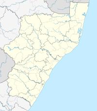 Hlobane is located in KwaZulu-Natal