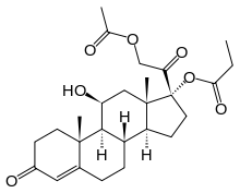 Hydrocortisone aceponate.svg