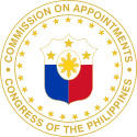 Seal of the Commission on Appointments