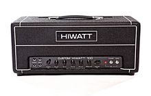 A Hiwatt Model DR103 100W Guitar Amplifier