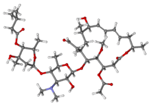 Josamycin ball-and-stick.png