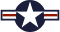 Roundel of the USAF.svg