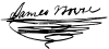 James Bowie signature.svg