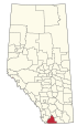 AB locator CARDSTON COUNTY.svg