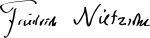 Friedrich Nietzsche Signature.svg