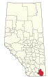 AB locator COUNTY OF FORTY MILE NO 8.svg