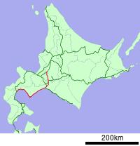 JR Muroran Main Line linemap.svg