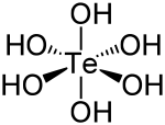Telluric acid.svg