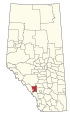 AB locator MUNICIPAL DISTRICT OF BIGHORN NO 8.svg