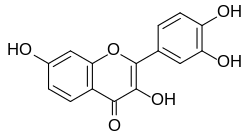 Skeletal formula of fisetin