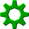 Riscos logo generic cogwheel richard hallas lg cogwheel x1.svg