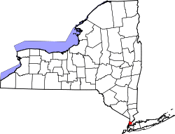 Location within the state of New York