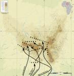Map showing the migration of the Daza clans to the Tibesti from Kanem