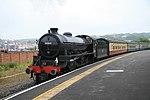 Locomotive arriving at Whitby Station - geograph.org.uk - 758887.jpg