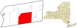Location of Carmel, New York