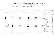 Ground plan of church complex