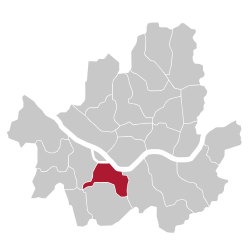 Location of Dongjak-gu in Seoul