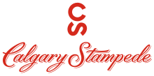 A stylized wordmark saying "Calgary Stampede" below a C lazy-S logo.