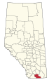 AB locator COUNTY OF WARNER NO 5.svg