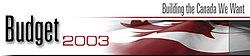 2003 Canada Federal Budget logo.jpg