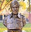 Lance Naik Karam Singh statue at Param Yodha Sthal Delhi.jpg