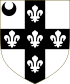 Arms of Peter Le Neve.svg