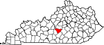 State map highlighting Taylor County
