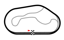 Map of the Phoenix International Raceway