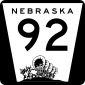 Nebraska state route marker